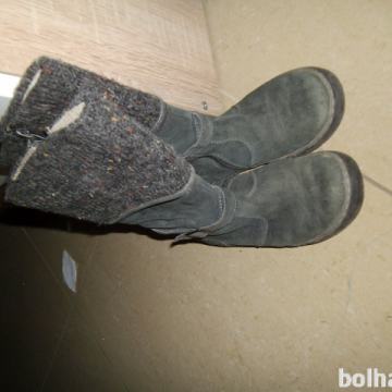 Dekliški zimski škornji-sivi, vel.30