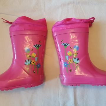 Dežni škornji za deklice, št. 24