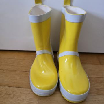 Dežni škornji, rumeni, velikost 26-27