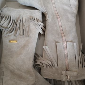 Novi La Perla usnjeni škornji vel. 32