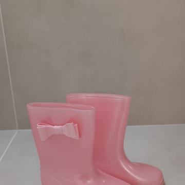 Otroški dekliški roza gumijasti dežni škornji - za dež - št. 31