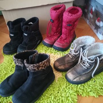 OTROŠKI POLŠKORNJI, škornji za PUNČKE, št. 28