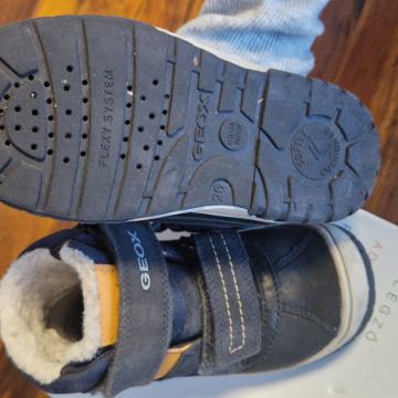 Podlozeni moski zimski skornji Geos, st. 26, 2x noseni