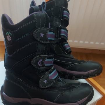 Škornji zimski dekliški Geox št. 35