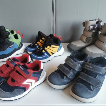 ZIMSKI ŠKORNJI CICIBAN in zimska obuvala ALPINA, GEOX - številka 25