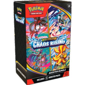 Kartice POKÉMON: Chaos Rising Booster Bundle