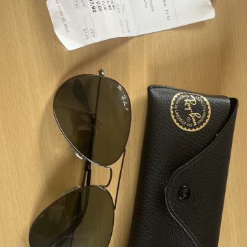 Ray Ban AVIATOR- polarizirana - stekla grey - nova očala