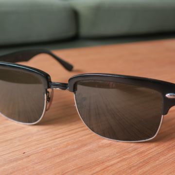 Rayban, ray ban, Wayfarer sončna očala, moška, rabljena, črna