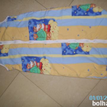 Spalna vreča-pisana z medvedki, dolžina. 85cm
