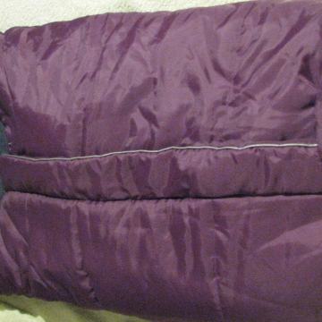 Zimska vreča za voziček-vijola