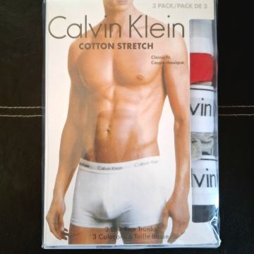 CALVIN KLEIN - 3x Moške spodnjice, boksarice (L)