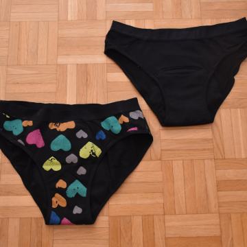 Menstrualne spodnje hlače velikost XL
