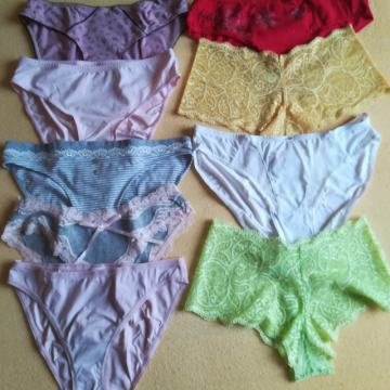 Ženske SPODNJICE - NOVE, vel. 38 (11 kom)