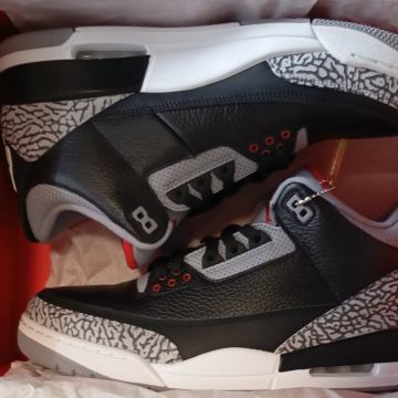 Air Jordan 3 Black cement