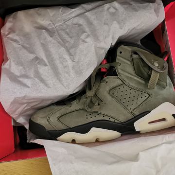 Air Jordan 6 Travis Scott original nenošeni nove superge 8,5