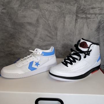 Jordan 2 Retro & Converse Fastbreak Mid