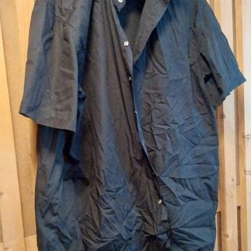 Srajca Jupiter, kratek rokav, 3XL, črna