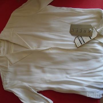 3x NOVA srajca ženska bela (kakovosten bombaž) 38 št