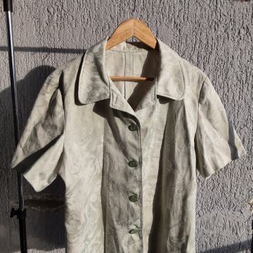 Vintage srajca s kratkimi rokavi