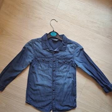 1krat nošena jeans srajca 116