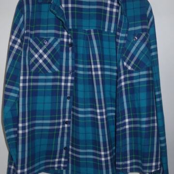 Karirasta srajca z dolgimi rokavi H&M št. 134/140, 8-10 let