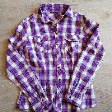 dekliška srajca z dolgimi rokavi