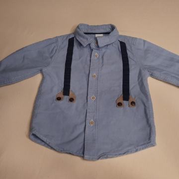 Fantovska srajca/srajčka dolg rokav št. 74