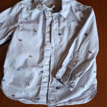 Fantovska srajca/srajčka dolg rokav št. 92 100% bombaž