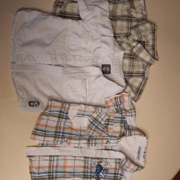 Fantovska srajca/srajčka kratek rokav št. 74 3x