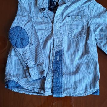 Fantovska srajca/srajčka OKAIDI dolg rokav št. 94 100% bombaž