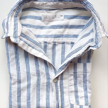 Otroška fantovska srajca 128 s hlačami