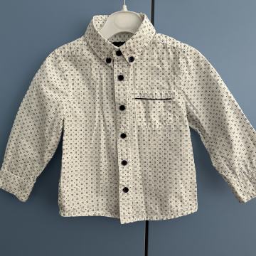 Otroška srajčka bele barve, 18 - 24 mesecev