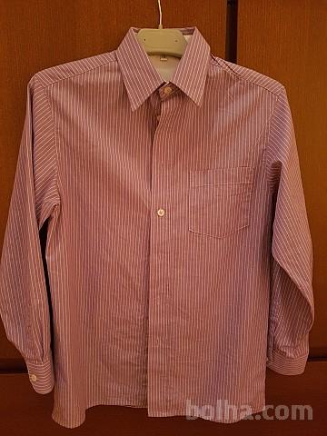 3x srajca fantovska dolg rokav vel. 146 + fine hlače 146 (pkt 487)