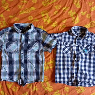 Srajca srajčka kratek rokav 122 in 122 / 128