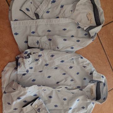 Srajica z dolgimi rokavi HM št. 98 in št. 116