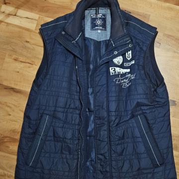 TELOVNIK/BREZROKAVNIK jakna CAMP DAVID, 2 XL, MODRA