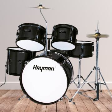 NOVO! HAYMAN HM-50-BK JUNIOR Otroški bobni za otroke