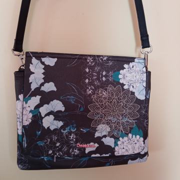 DESIGUAL NOVA SIVO CVETLIČNA TORBICA