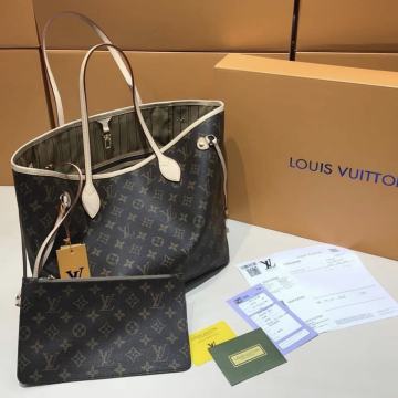LOUIS VUITTON NEVERFULL MONOGRAM PRAVO 100% USNJE NOVA