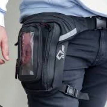 Moška torbica za okoli pasu