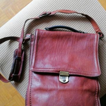 Moška usnjena torba