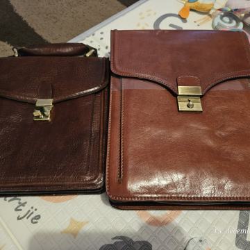 Moška usnjena torbica