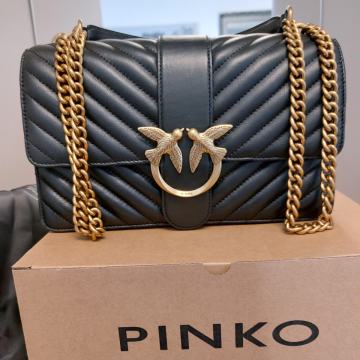 NOVA ORIGINAL PINKO TORBICA,PRAVO USNJE