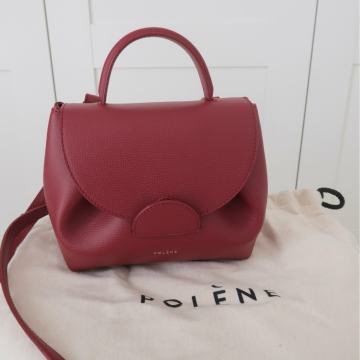 Polene Numero Un Nano rdeča torbica Garnet