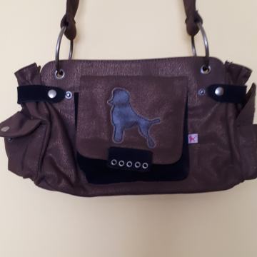 POODLEBAG NOVA RJAVA TORBICA