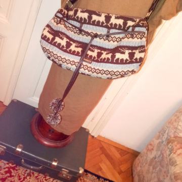 TORBICA PLETENA ŠTRIKANA