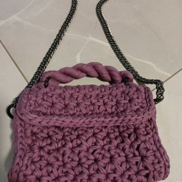 Torbica ročno pletenje unikat