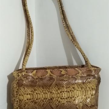 Torbica umetna kačja koža