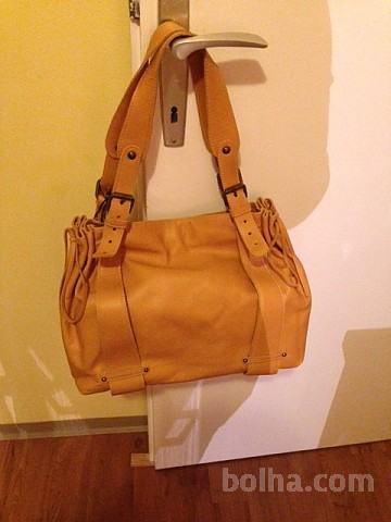 USNJENA SVETLO RJAVA TORBICA, NOVA, NENOŠENA-ZNIŽANO!!