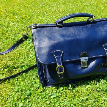 Usnjena torba, kot NOVA!